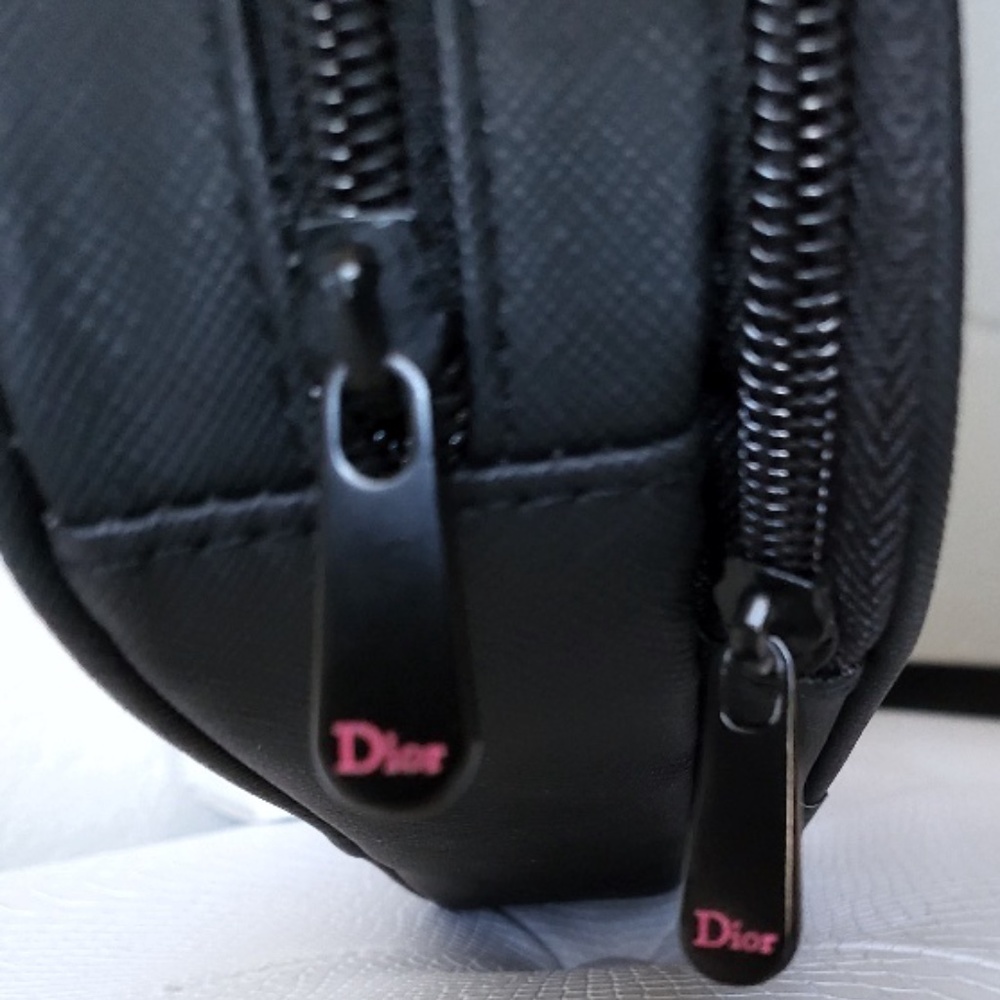 Dior Backstage Black Make-up  Zipper Pouch - Picture 6 of 14